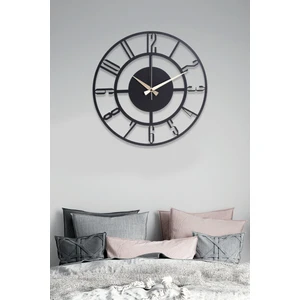 Bunnela Metal Siyah Duvar Saati 41X41Cm Mds-41