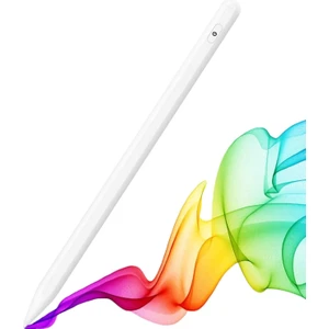 iPad 2018-2022 İçin Yanlış Dokunma Önleyici Stylus Kalem Beyaz (Yurt Dışından)