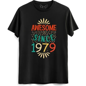 Vintage 1979 Awesome Siyah Tshirt