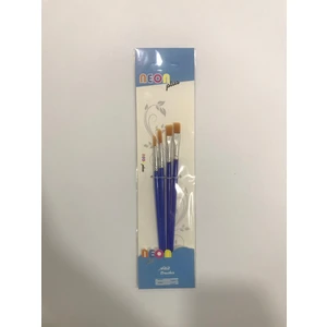 Neon Plus Fırça Seti HKD-140 4’lü Yağlı - Akrilik - Guaj