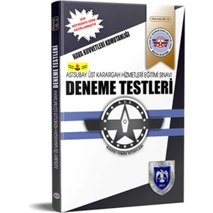 Dizgi Kitap Hkk ASTSubay Üst Karargah Hizmetleri Eğitim Sınavı Hazırlık Deneme Testleri 2022