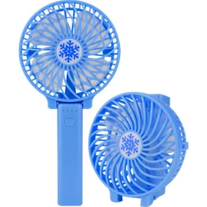 Mini Fan Tutmalı Şarjlı 3 Kademeli Işıklı Fan Vantilatör Klima Soğutucu Fan Masaüstü Vantilatör