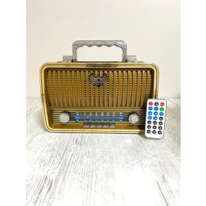 RT-859BT Usb/sd/fm/bluetooth Destekli Kumandalı Nostaljik Radyo