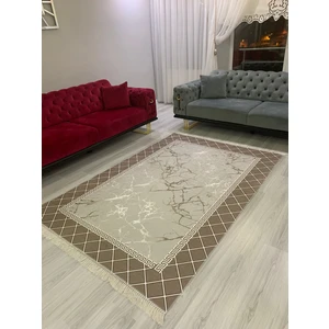 Dijital Baskı Yıkanabilir Kaymaz Taban Halı Ince Yazlık Dekoratif Salon ve Oturma Odası Halısı