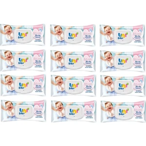 Uni Baby İlk Adım Islak Mendil 12+Ay 52'li 12 Adet