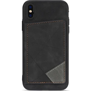 Apple iPhone X-Xs Için Manyetik Kart Yuvası Kılıfı  (Yurt Dışından)