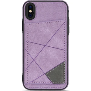 Apple iPhone X-Xs Için Manyetik Kart Yuvası Kılıfı  (Yurt Dışından)