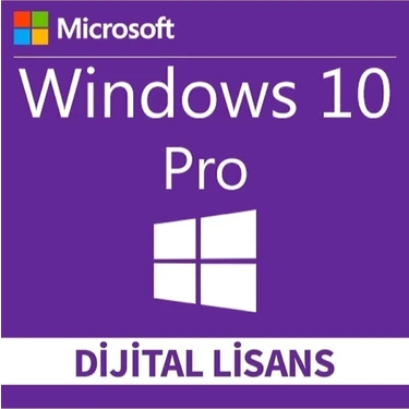 Microsoft Windows 10 Pro Orjinal Dijital Lisans