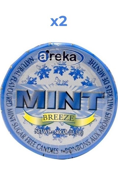 Areka Mint Naneli Şeker 11,5 gr * 2 Adet