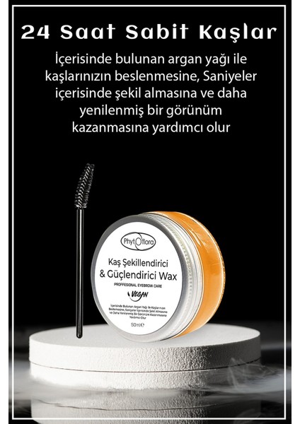 Kaş Sabitleyici, Şekillendirici Wax 50ml modelleri
