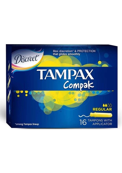 Tampax Tampon Normal 16ADET