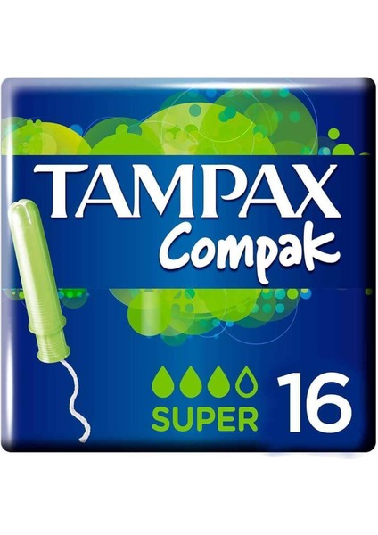 Tampax Tampon Süper 16ADET