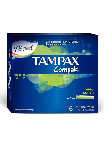 Tampax Tampon Süper 16ADET fiyatları