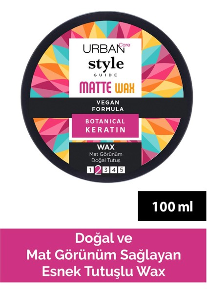 Urban Care Style Guide Wax Mat Görünümlü 100 ml