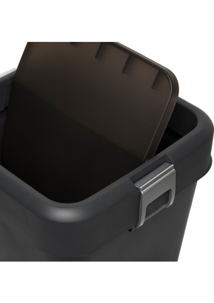 Comfort Dust Bin Antrasit Mutfak Çöp Kovası - 18 lt