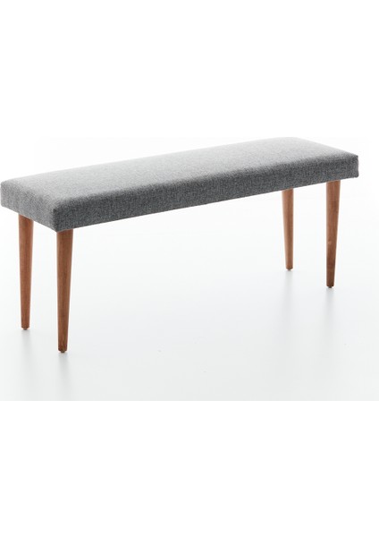 Konik Ayaklı Bench - Gri