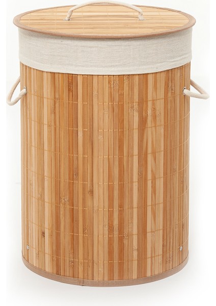 Deco&style Bambu Çamaşır Sepeti - 48 Litre