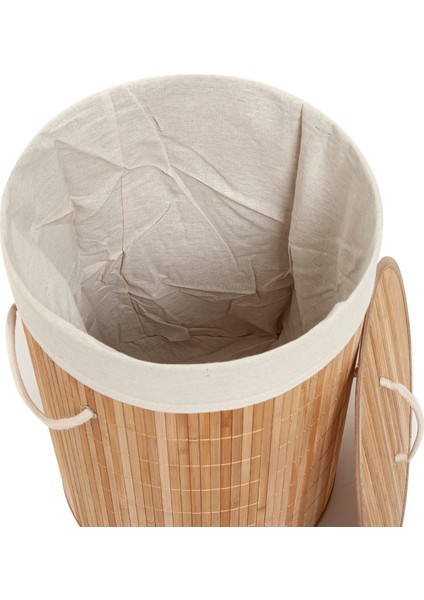 Deco&style Bambu Çamaşır Sepeti - 48 Litre