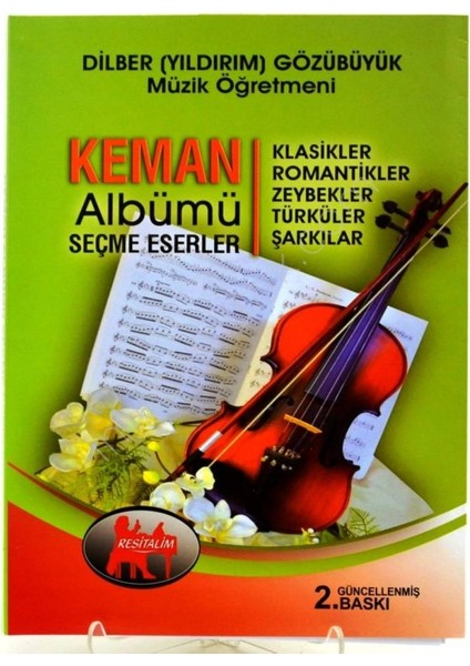 Rs-02 Keman Albümü Seçme Eserler Metod - Dilber Gözübüyük