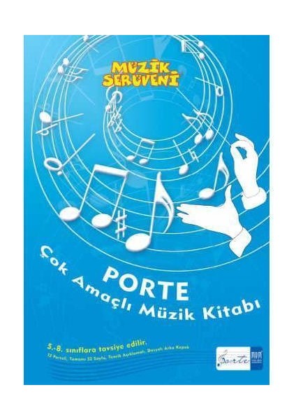 002-PMEM1001 Porte Çok Amaçlı Müzik Defteri 5-8 Sınıflar Için