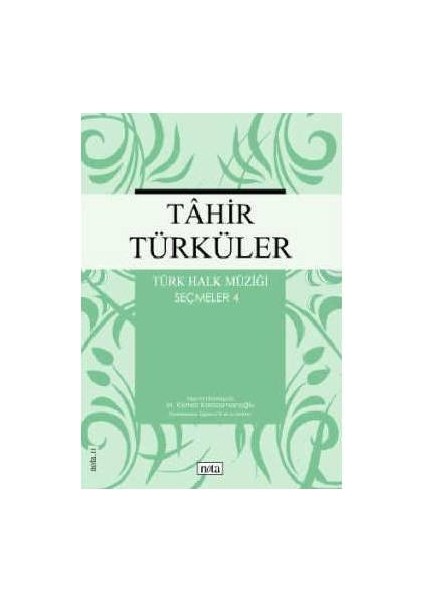 NTY-011 Tahir Türküler Seçmeler 3