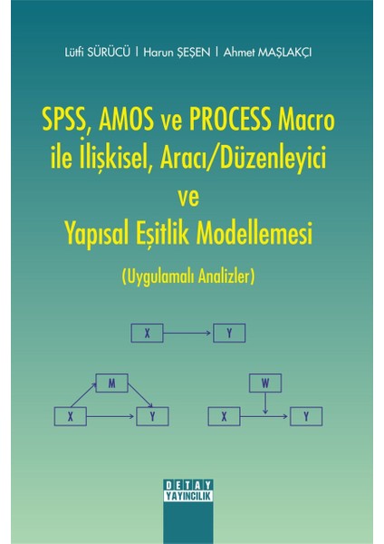 Spss, Amos ve Process Macro ile Ilişkisel, Aracı / Düzenleyici ve Yapısal Eşitlik Modellemesi