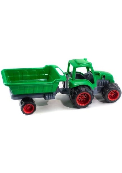 Oyuncak Traktör Römork Set 45 cm