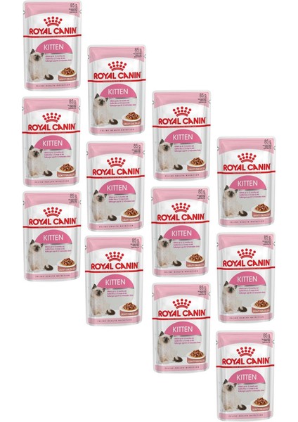 Kitten Gravy Pouch Yavru Kedi Konservesi 85 gr (12 Adet)