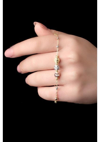 Kadın Dorika Model 925 Ayar Gümüş Bileklik