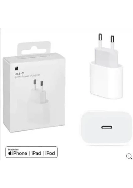 Apple iPhone  Typ-C 20W Adaptör 11, 11 Pro, 12, 12 Pro, 13, 13PRO Uyumlu