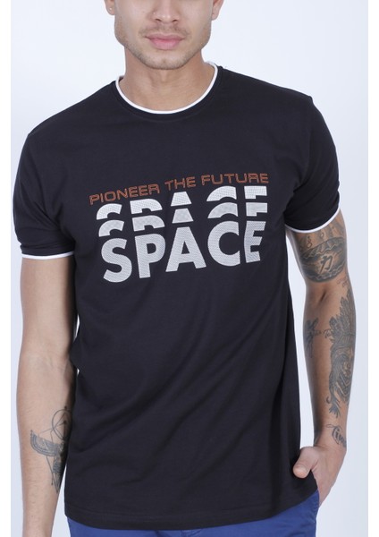 Bisiklet Yaka Erkek T-Shirt indirimleri