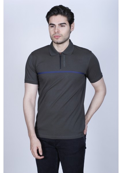 Polo Yaka Fermuarlı T-Shirt fiyatları
