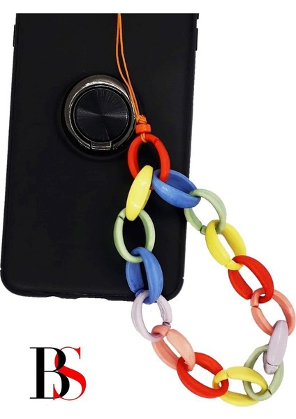 Akrilik Basic Zincir Telefon Askısı