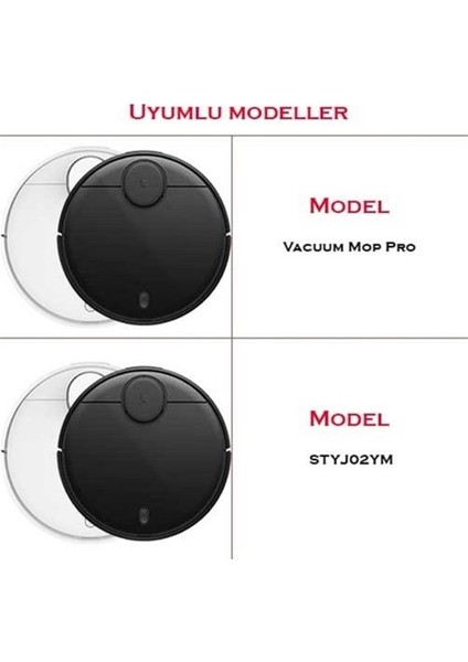 Mi Robot Vacuum Mop Pro Uyumlu 1 Li Ana Fırça fırsatları