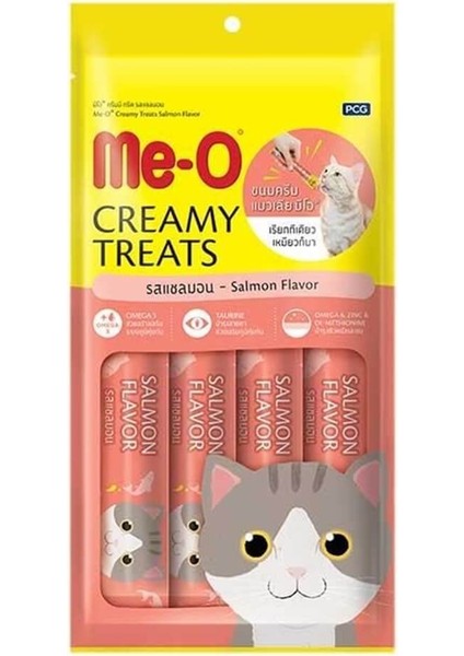 Me-O Meo Somonlu Krema Kedi Ödülü 4X15 gr