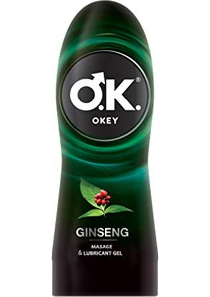 Okey Masaj Jeli ve Ginseng Jel 200 ml 1 Paket (1 x 200 Ml)