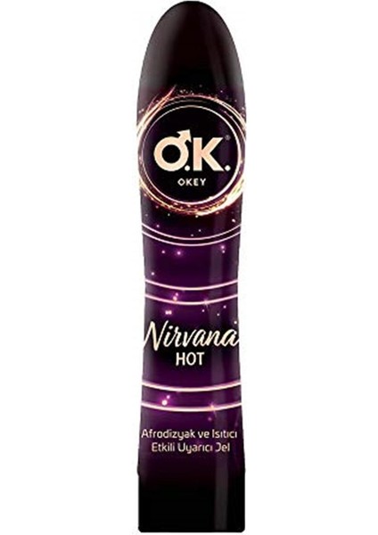 Okey Nirvana Hot Uyarıcı Jel 100 ml 1 Paket (1 x 100 Ml) fiyatları