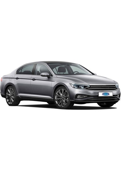 VW Passat B8.5 Krom Ön Tampon Alt Çıtası 3 Parça 2019 ve Sonrası