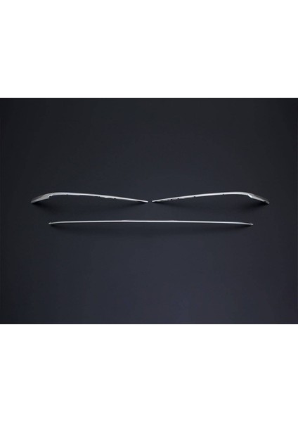 VW Passat B8.5 Krom Ön Tampon Alt Çıtası 3 Parça 2019 ve Sonrası modelleri