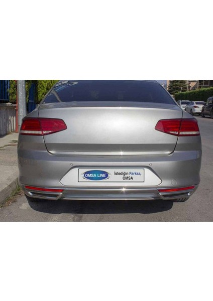 VW Passat B8 Krom Bagaj Alt Çıtası 2015-2019