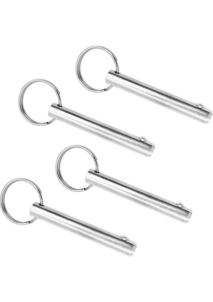 4x 10 mm Paslanmaz Çelik Hızlı Yayın Pin Deniz Tekne Üst Güverte Menteşe Uydurma (Yurt Dışından)