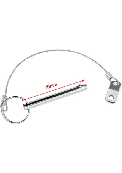 316 Paslanmaz Çelik Hızlı Yayın Pimi Deniz / Kayık / Tekne Bimini Üst (Yurt Dışından)