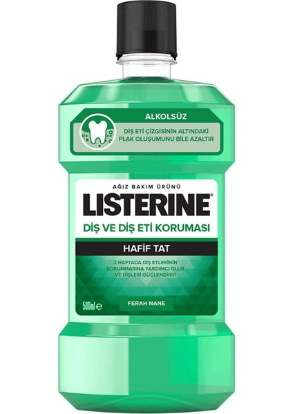 Diş Eti Bakımı Ağız Suyu Hafif Tat 500 ml