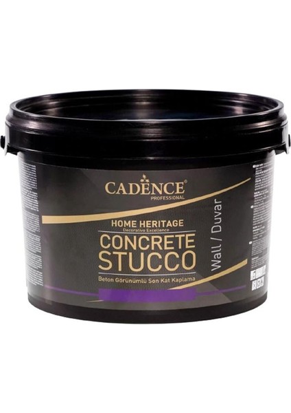 Beton Dekoratif Kaplama Concrete Stucco Beyaz Kalın 3kg
