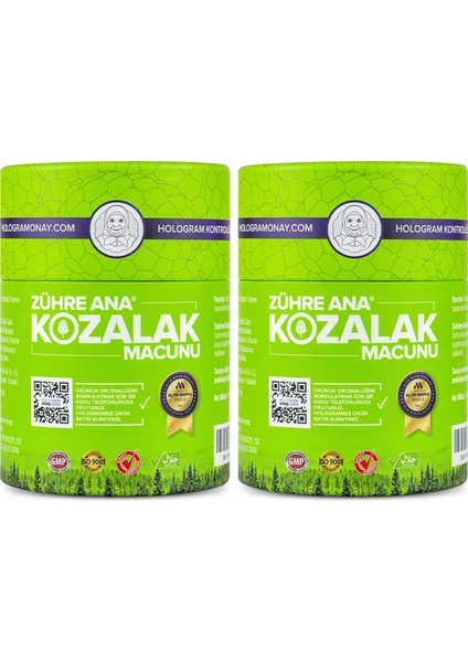 2 Adet Kozalak Macunu - Çam Kozalağı Macunu Orjinal Hologramlı Ürün 2x240 ML