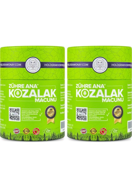 Zühre Ana Kozalak Macunu 240 gr x 2'li