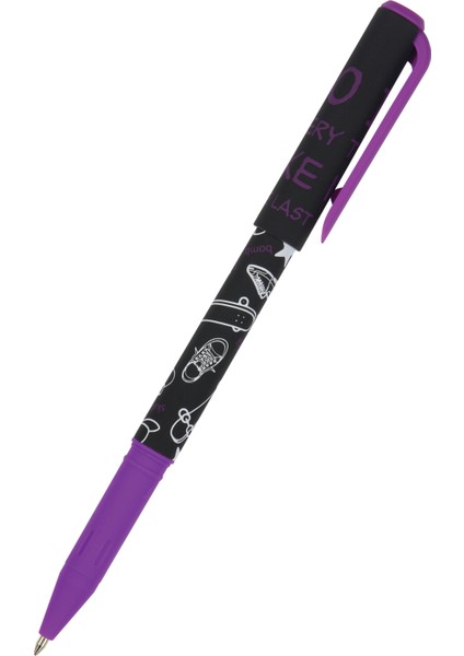 "Primewrite' Skateboard Tükenmez Kalem 0,7 Mm, Mavi