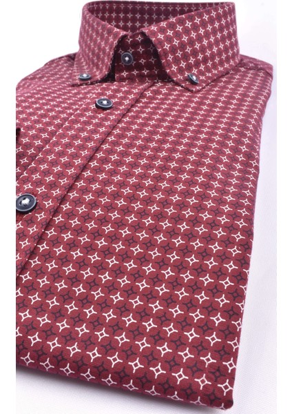 MG9981 Megaldi Slim Gömlek/bordo/xs fiyatları