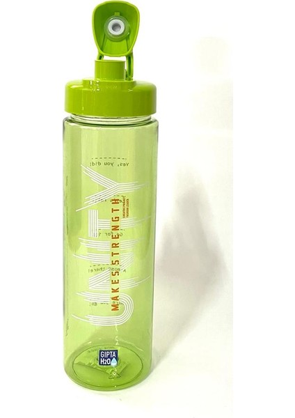 Yeşil Gıpta Unıty Tritan Boyalı Desenli Matara 600ML