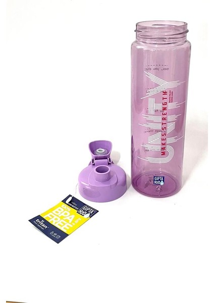 Mor Gıpta Unıty Tritan Boyalı Desenli Matara 600ML